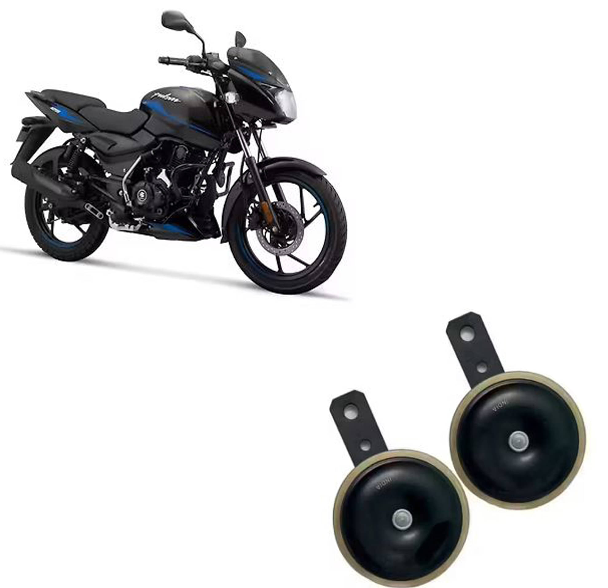     			CREATOR Horn For Two Wheelers Only - Set of 2 (High & Low Tone)