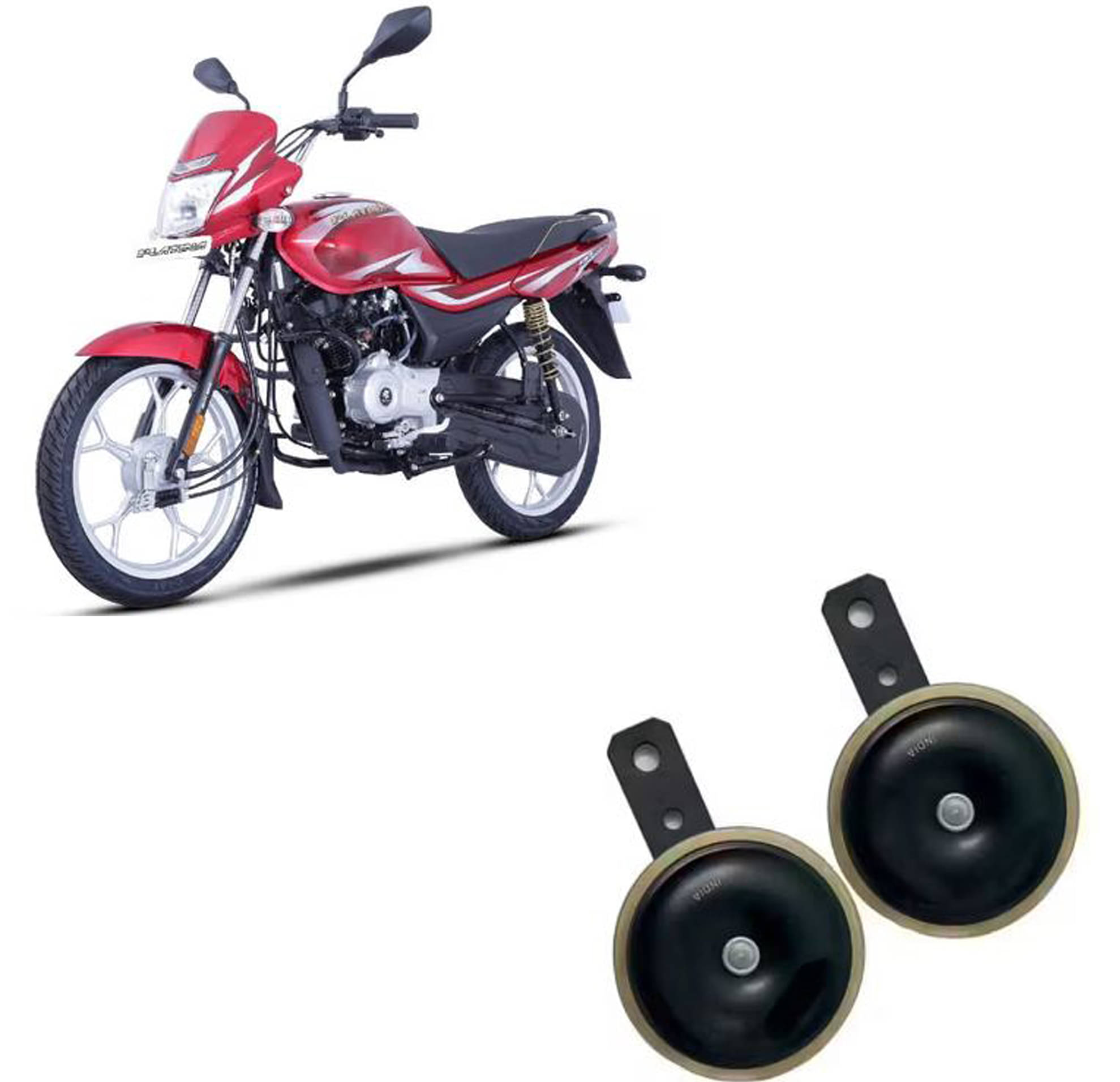     			CREATOR Horn For Two Wheelers Only - Set of 2 (High & Low Tone)
