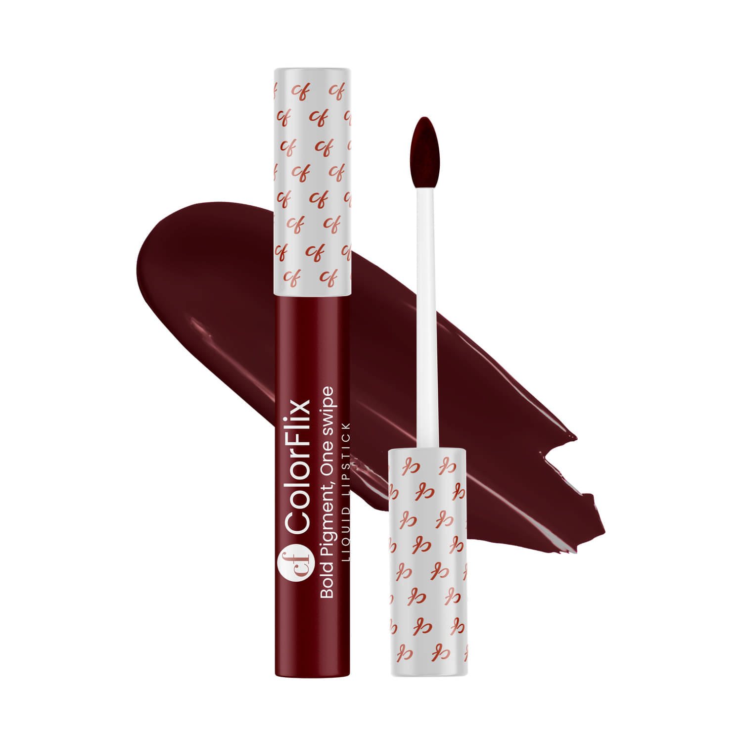     			ColorFlix Deep Maroon Matte Long Lasting Liquid Lipstick ( Pack of 1 )