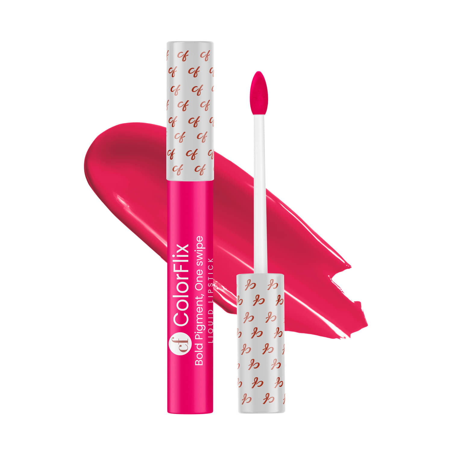     			ColorFlix Secret Crush Liquid Lipstick, No-Transfer, Long-Stay, Matte Finish- Heartbeat Pink, 5ml