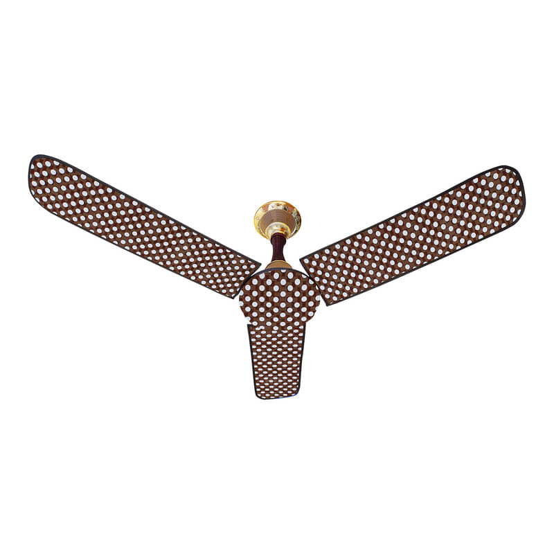 Dream Care Single PVC Brown Fan Cover Dream Care Single PVC Brown Fan Cover