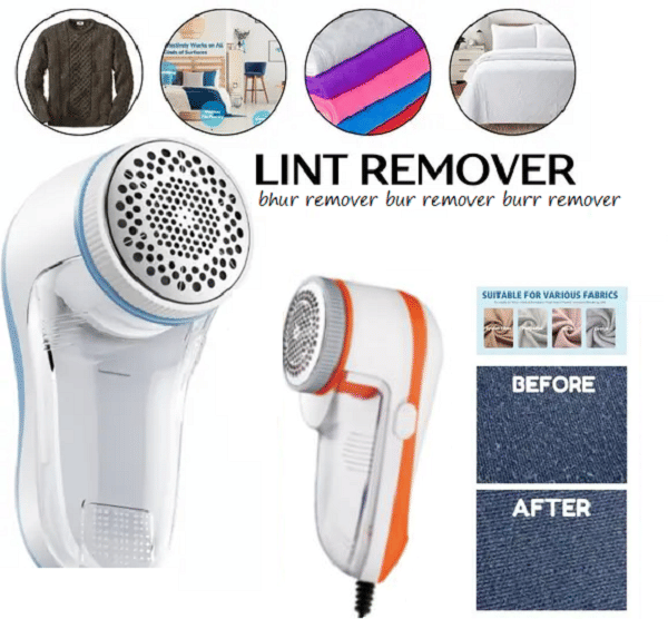     			Electric Lint Remover by Nova | Powerful Fabric Shaver for Clothes, Sweaters & Furniture | Removes Fuzz, Pilling & Lint Balls
