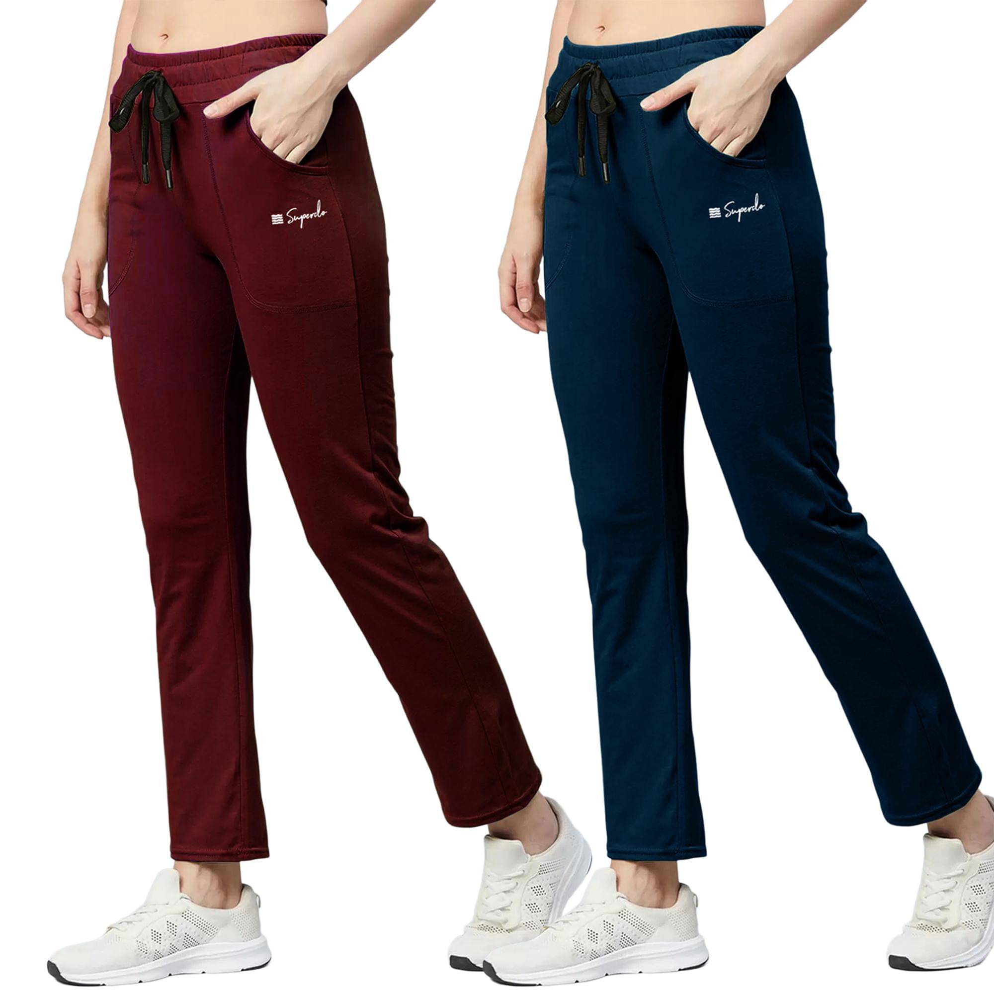     			Ethnic Basket Women Cotton Casual Trousers ( Multicolor 4 )