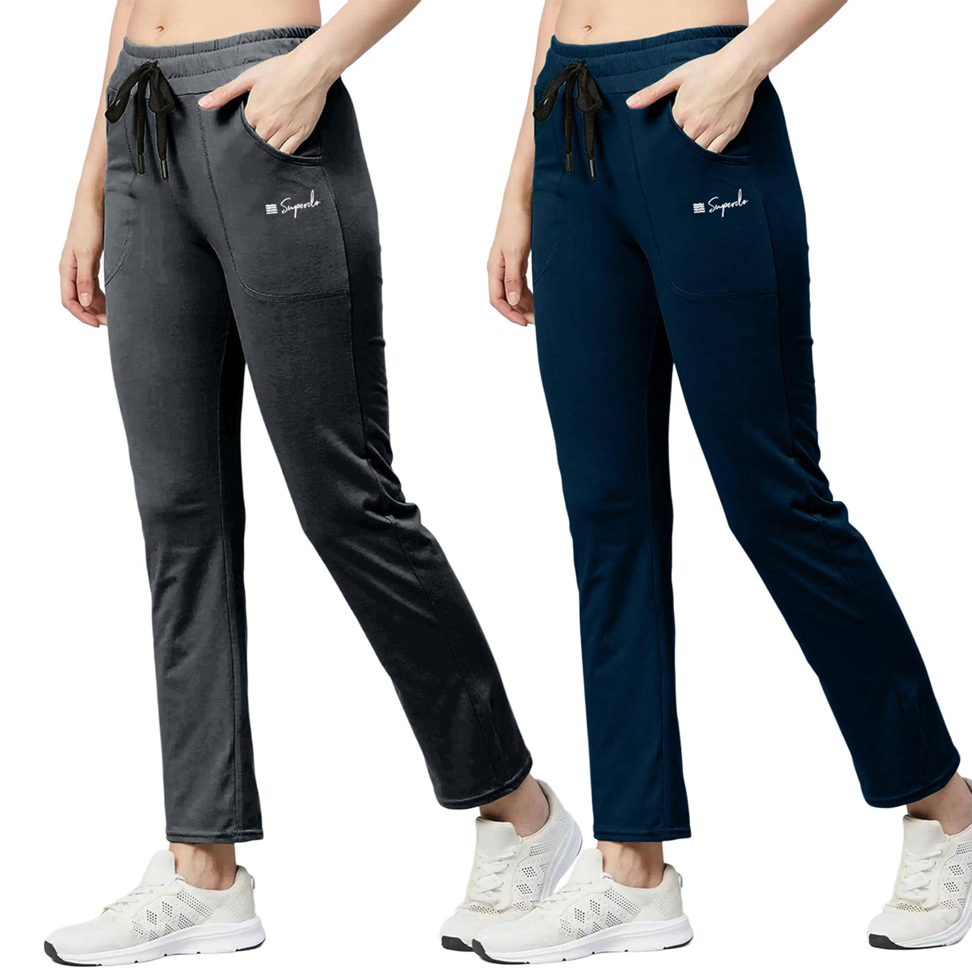     			Ethnic Basket Women Cotton Casual Trousers ( Multicolor 3 )