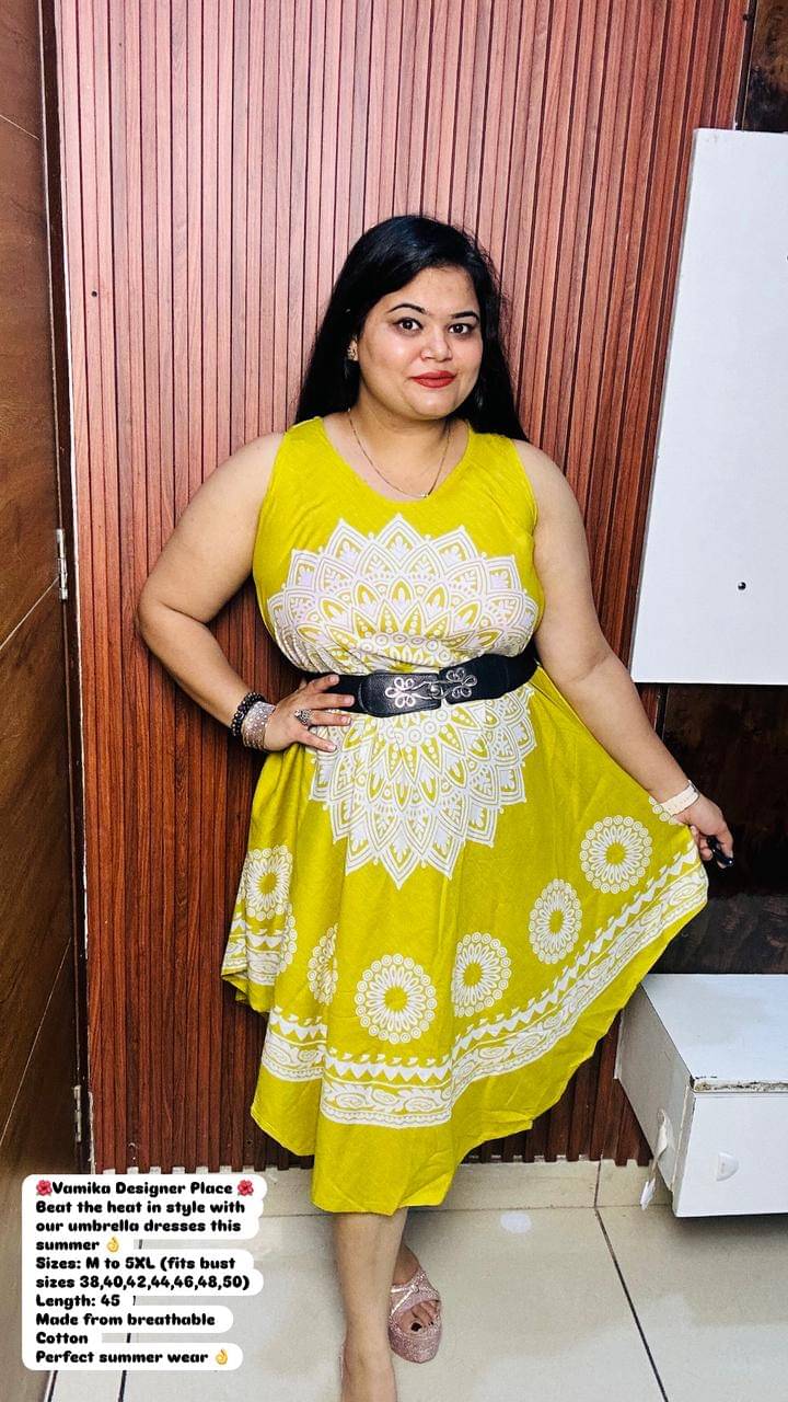 Generic Women Rayon Printed A-line Dress ( Green )     			Generic Women Rayon Printed A-line Dress ( Green )