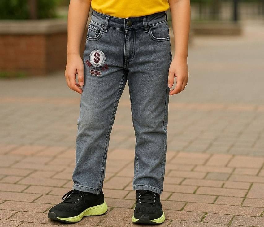     			ICONIC ME Pack of 1 Boys Denim Jeans ( Grey )