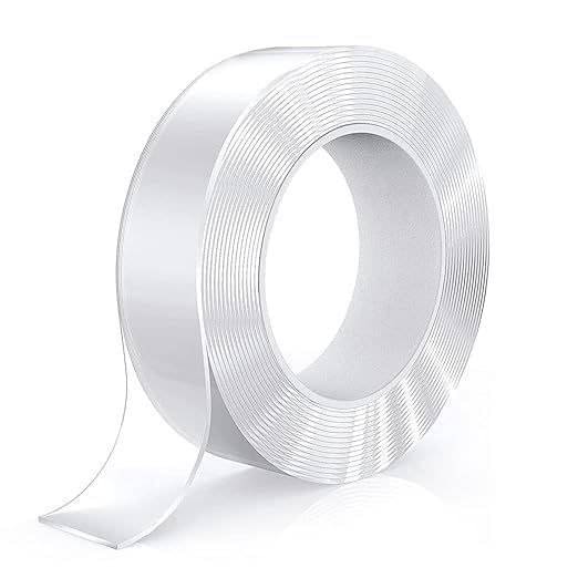     			Radhe Creation Transparent Double Sided Nano Tape ( Pack of 1 )