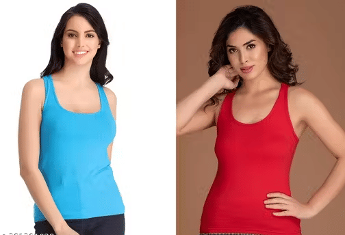     			Titzzcov Women Cotton Camisoles ( Multicolor )