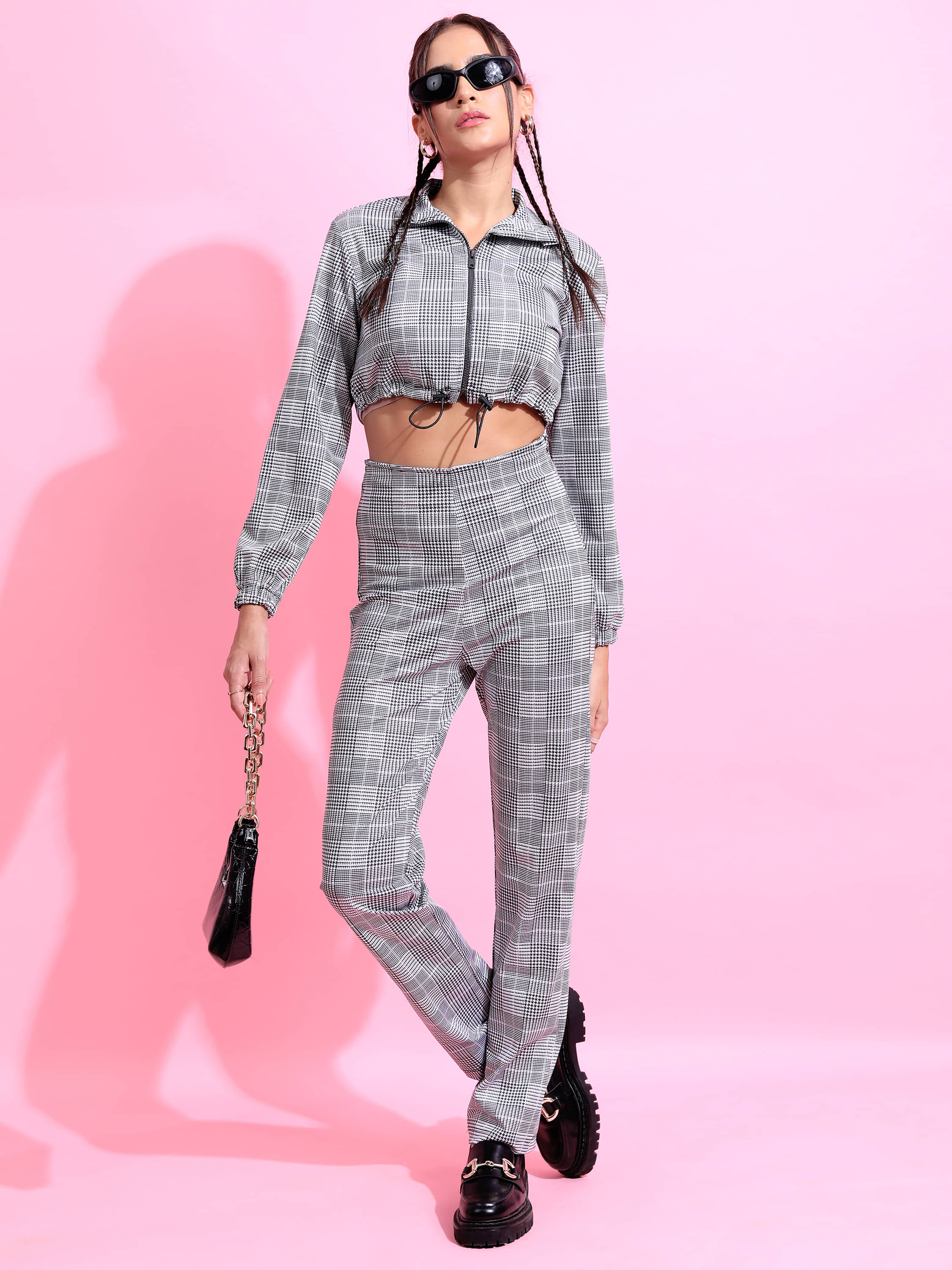     			Tokyo Talkies Women Printed Top With Trousers Co-Ord Set ( Multi Color )