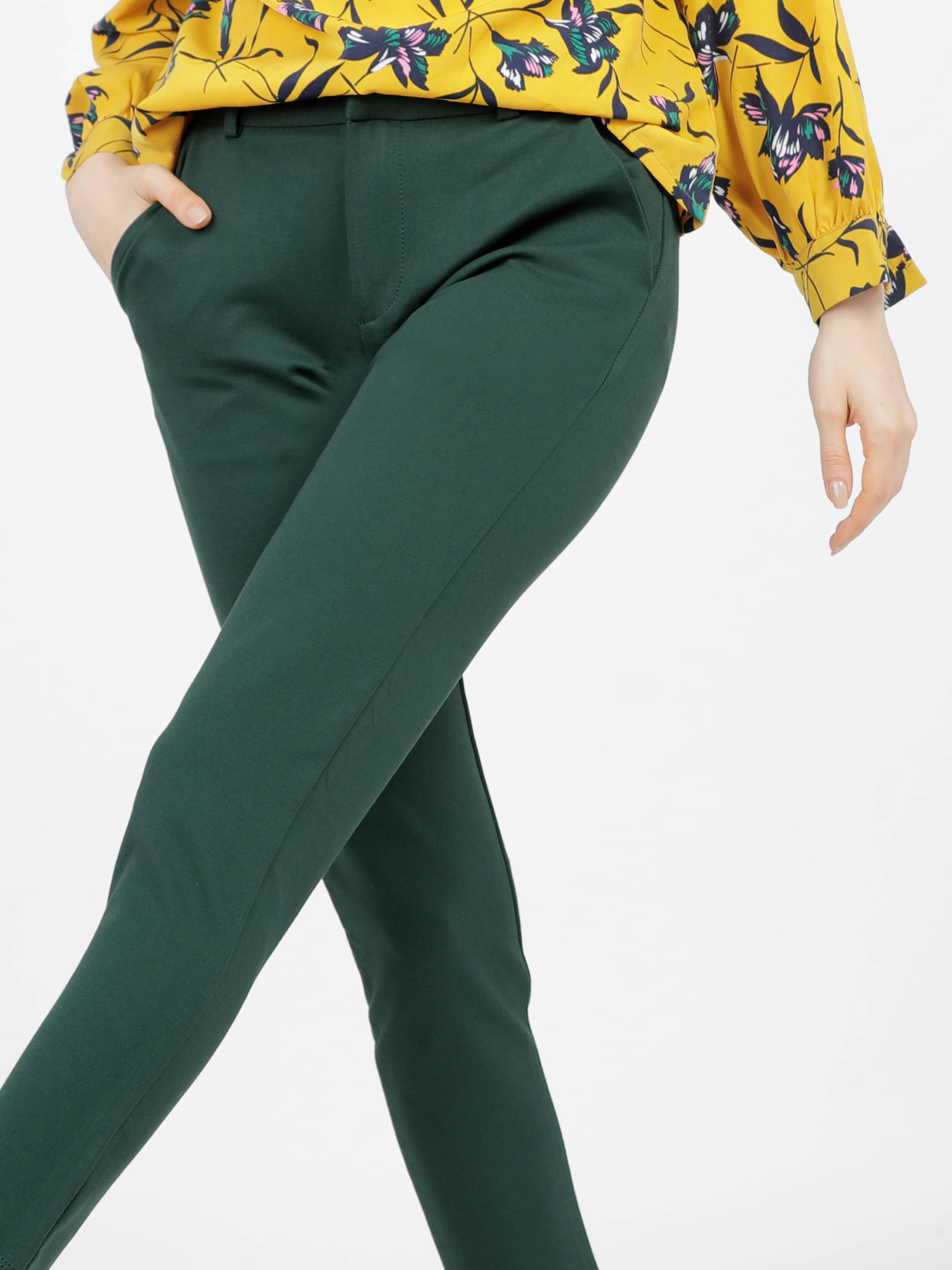     			Tokyo Talkies Women Viscose Casual Trousers ( Green )