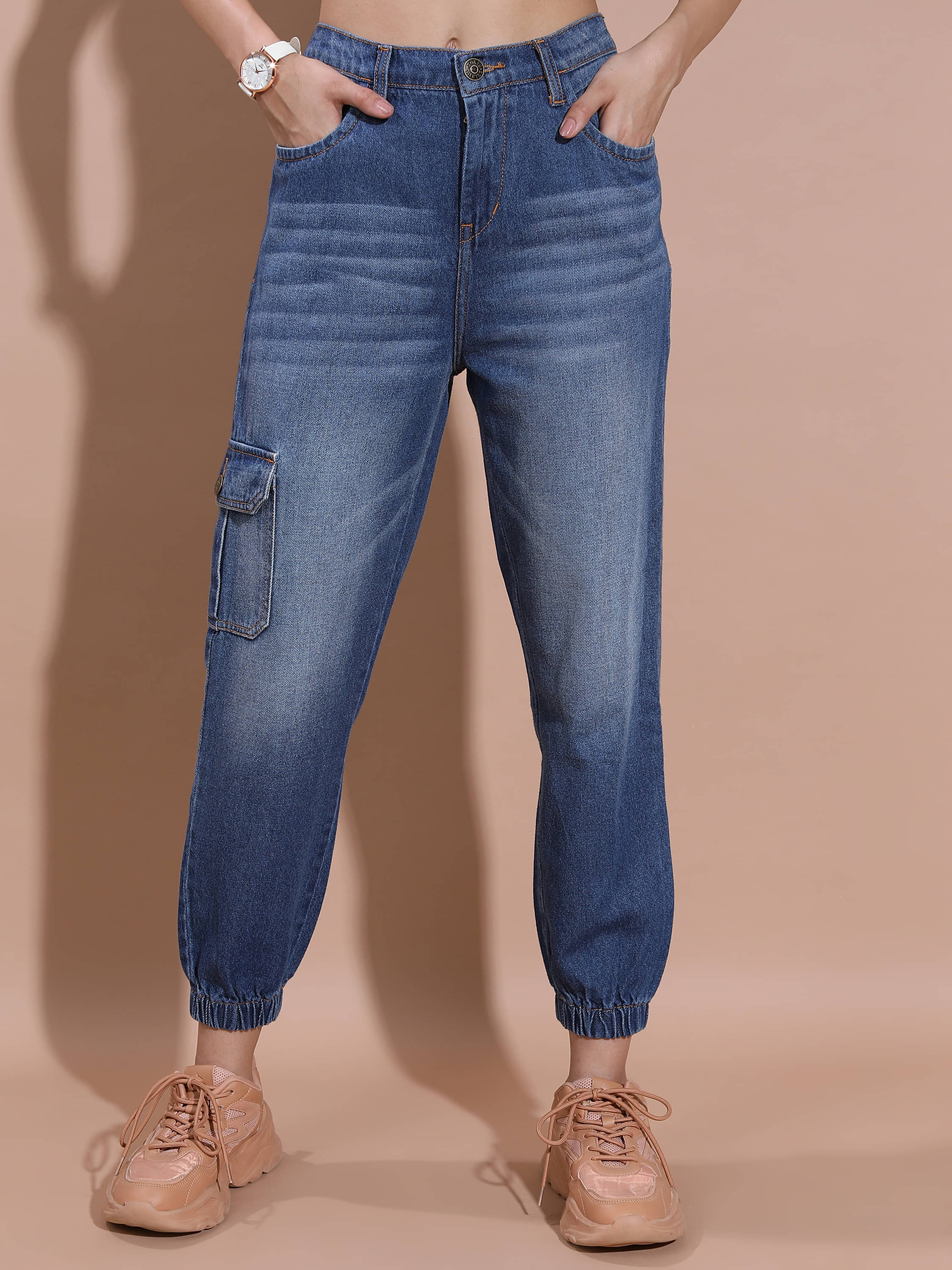     			Tokyo Talkies Women's Skinny Fit Mid-Rise Jeans ( Blue )