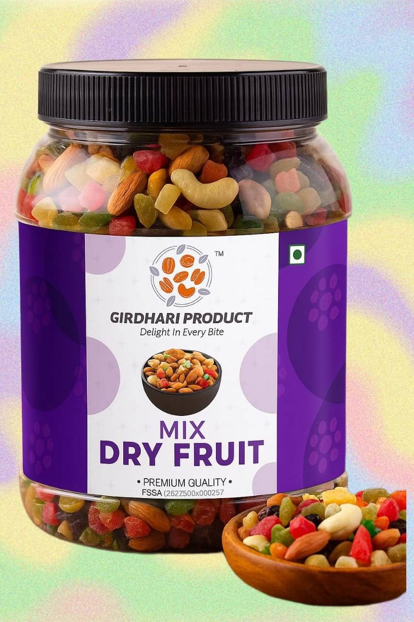 girdhari product Mixed Fruits 1 kg     			girdhari product Mixed Fruits 1 kg