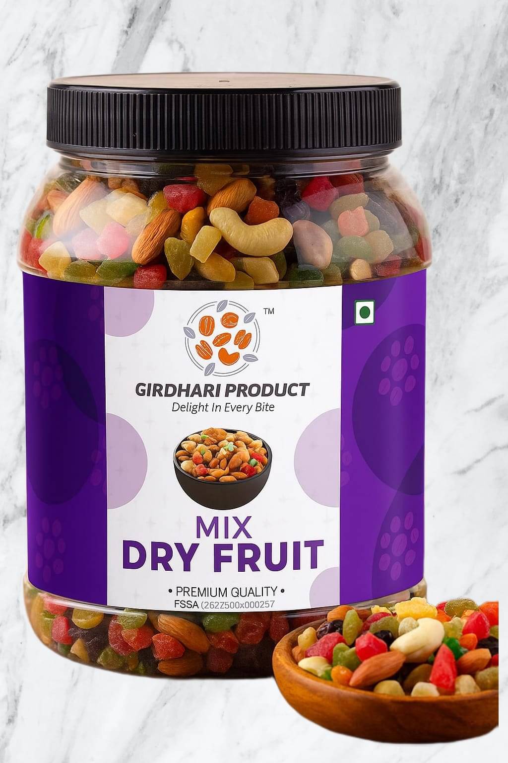     			girdhari product Mixed Fruits 1 kg