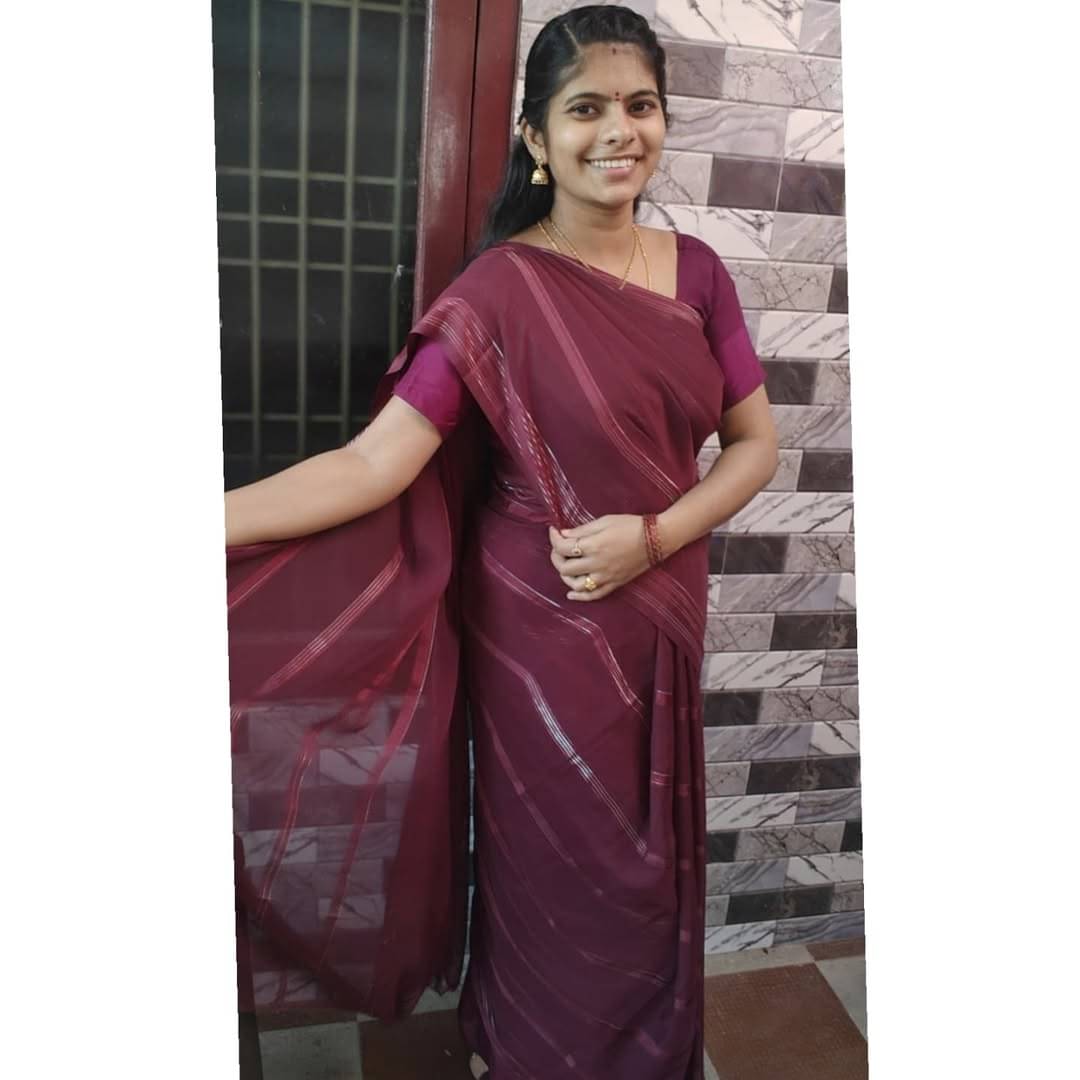    			ANAND SAREES Georgette Embellished Ilkal Saree With Unstitched Blouse Piece ( Brown )