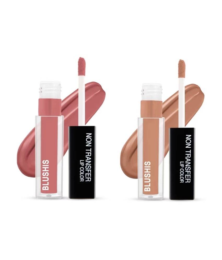     			BLUSHIS Multi Color Long Wear Ultra Matte Lipstick