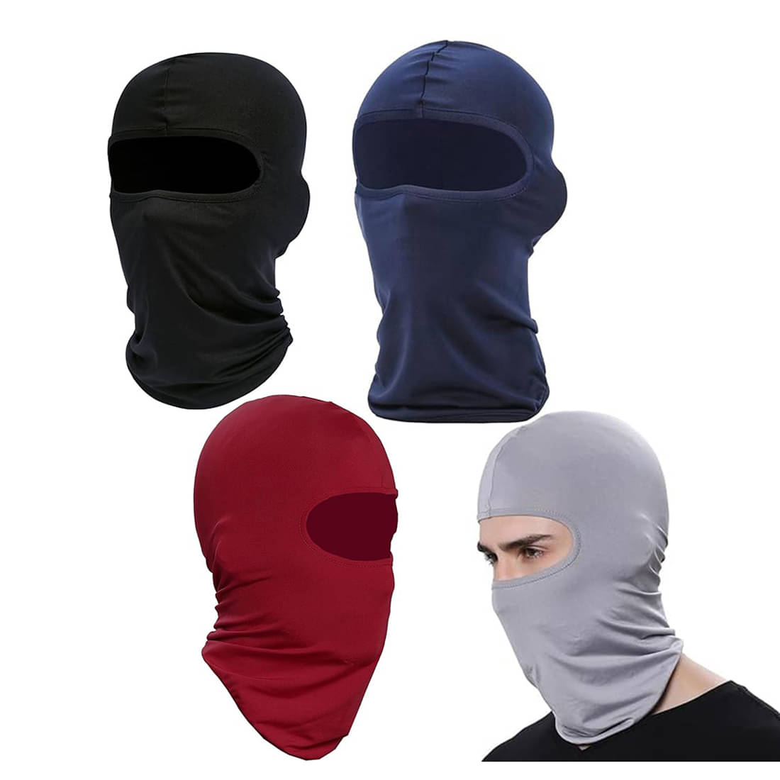 Ben Toi Multicolour Polyester Anti Pollution Mask ( Pack of 4 ) Ben Toi Multicolour Polyester Anti Pollution Mask ( Pack of 4 )