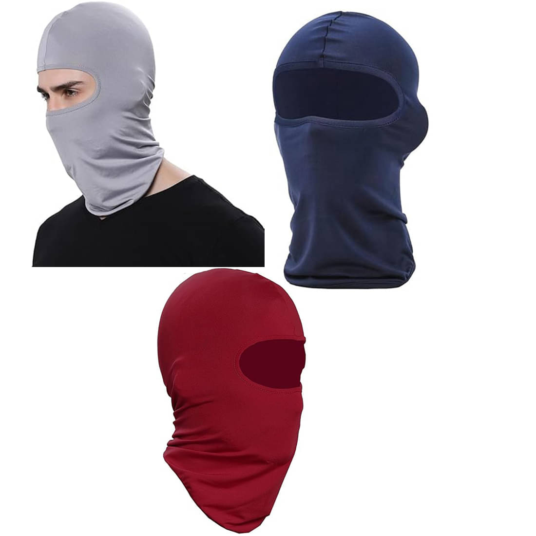     			Ben Toi Multicolour Polyester Anti Pollution Mask ( Pack of 3 )