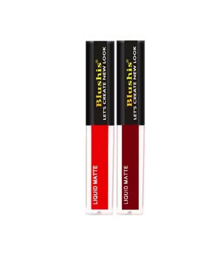     			Blushis Handaiyan Liquid Matte Waterproof Lipstick For Women,Set of 12,Multicolor, 2.5 ml each