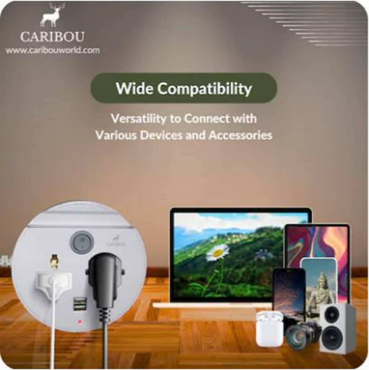     			CARIBOU 2 Socket Extension Board