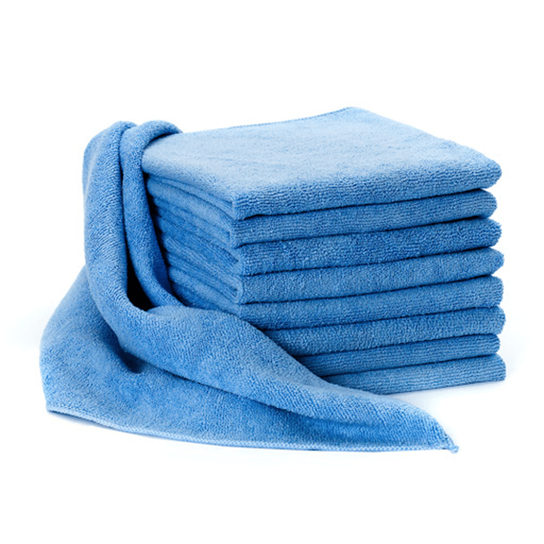     			CIS Microfiber Towel 40x40 cm 350 GSM (Sky Blue) – Super Absorbent Cleaning Cloths for Car, Home, Kitchen, Face & Electronics – Lint-Free & Reusable (Pack of 4)