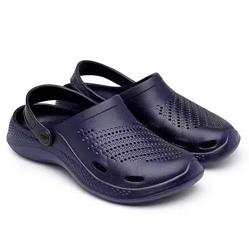 COOPERWINGS - Navy Blue Men's Clogs COOPERWINGS - Navy Blue Men's Clogs