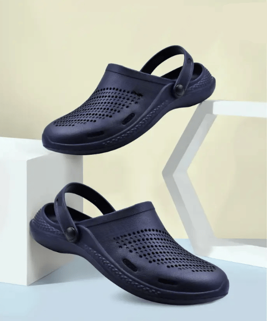     			COOPERWINGS - Navy Blue Men's Clogs