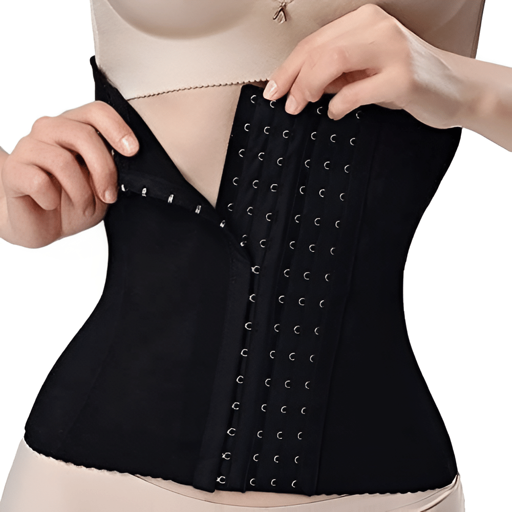 COURTIT'S Women Nylon Tummy Shaper ( Black ) COURTIT'S Women Nylon Tummy Shaper ( Black )