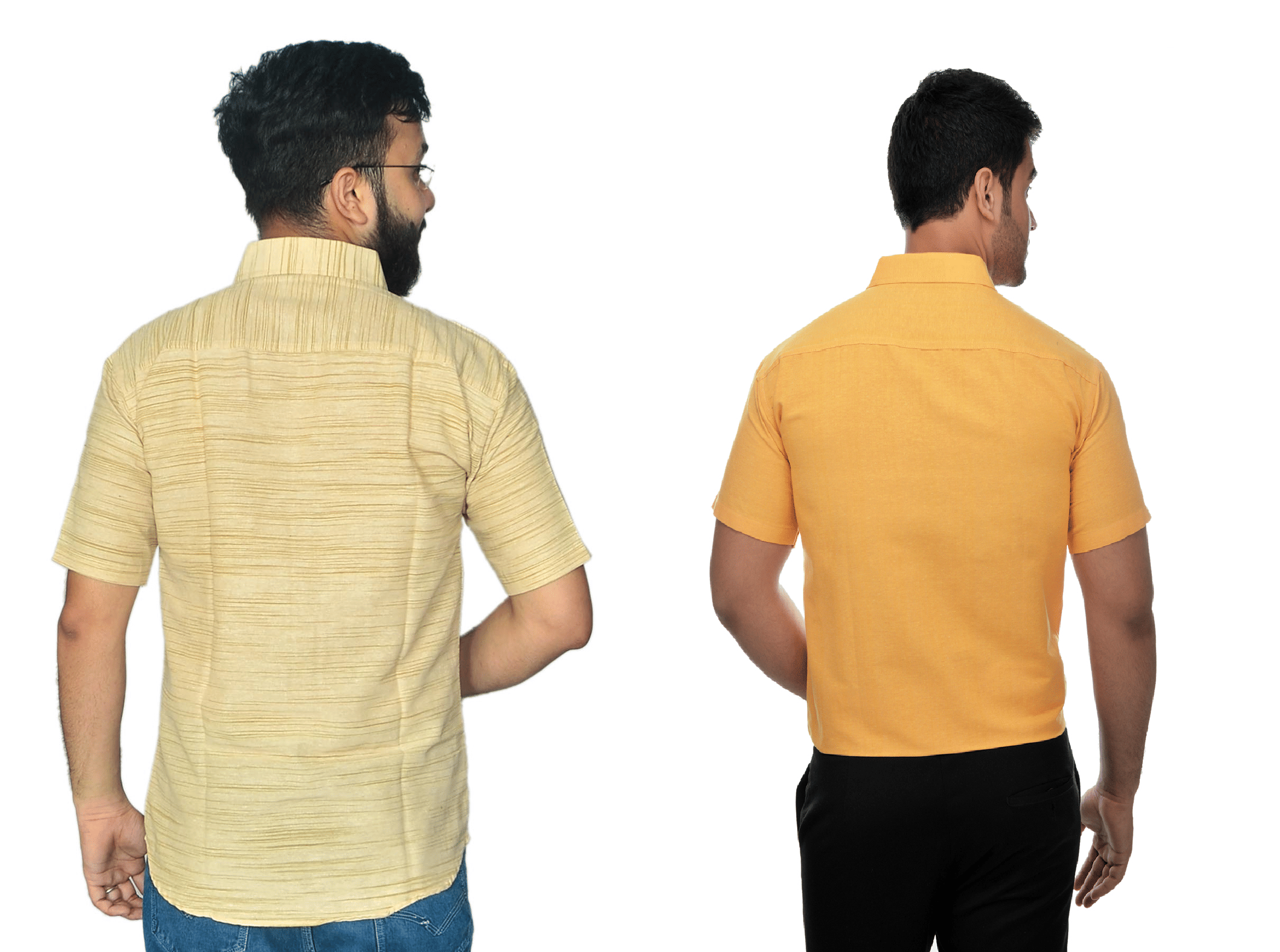 DESHBANDHU DBK Cotton Regular Fit Half Sleeves Men's Formal Shirt - Multi ( Pack of 2 ) DESHBANDHU DBK Cotton Regular Fit Half Sleeves Men's Formal Shirt - Multi ( Pack of 2 )
