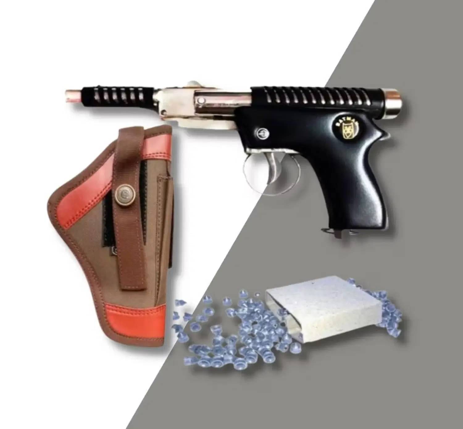 Dynamic Tool Air gun metal toy for practice purpose 200 pellets free and cover free Dynamic Tool Air gun metal toy for practice purpose 200 pellets free and cover free