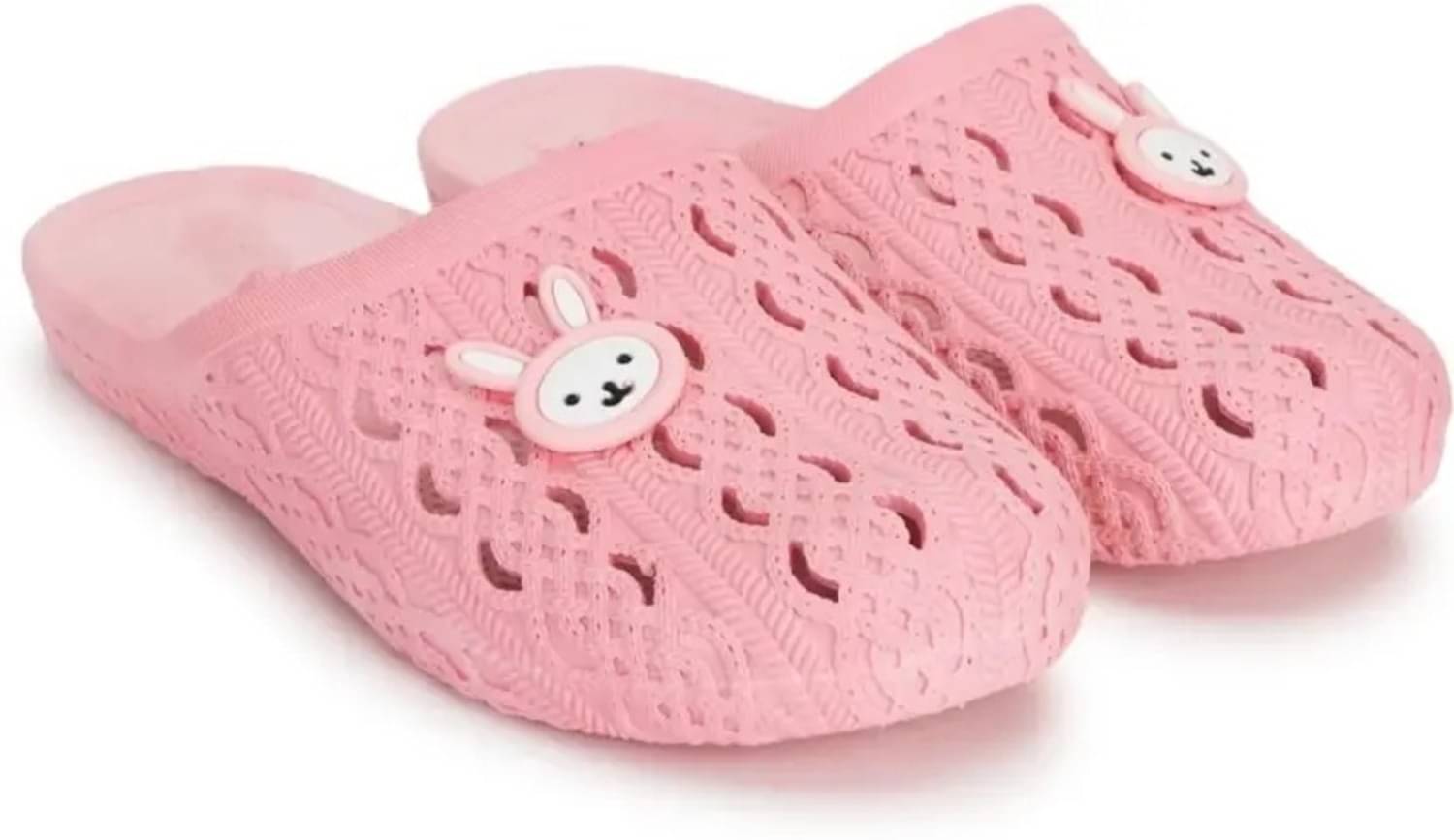     			Fabbmate Pink Women's Slide