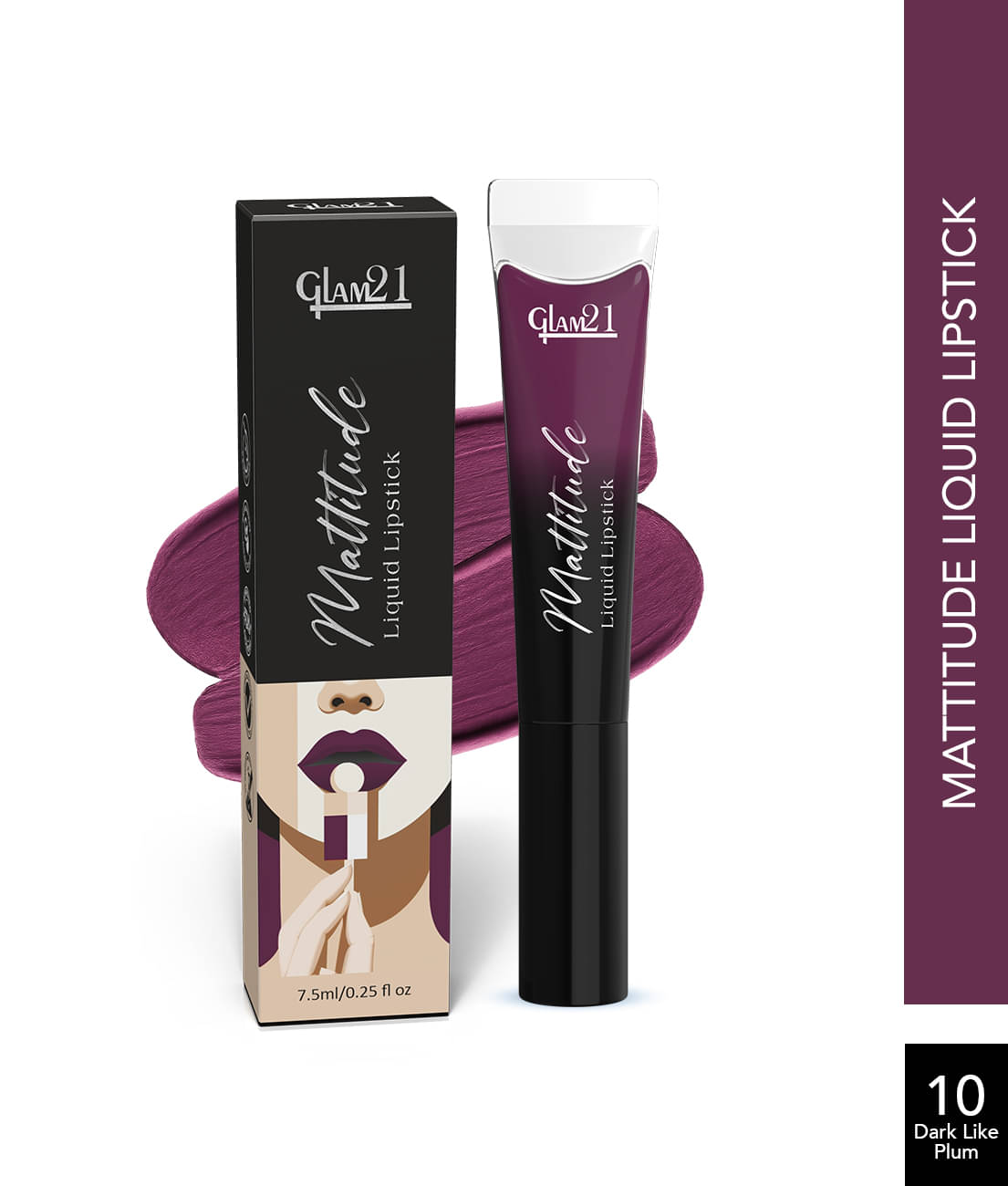     			Glam21 Mimosa Matte Transferproof Liquid Lipstick ( Pack of 1 )