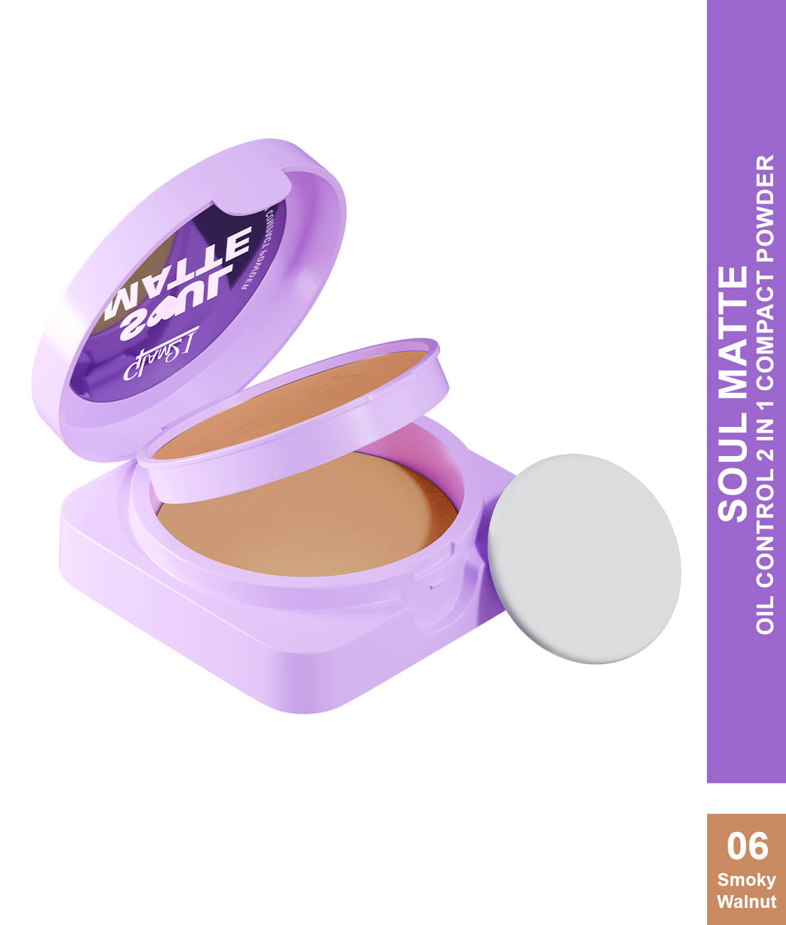     			Glam21 SoulMatte-Smokey Walnut Pressed Powder Tan 18 g