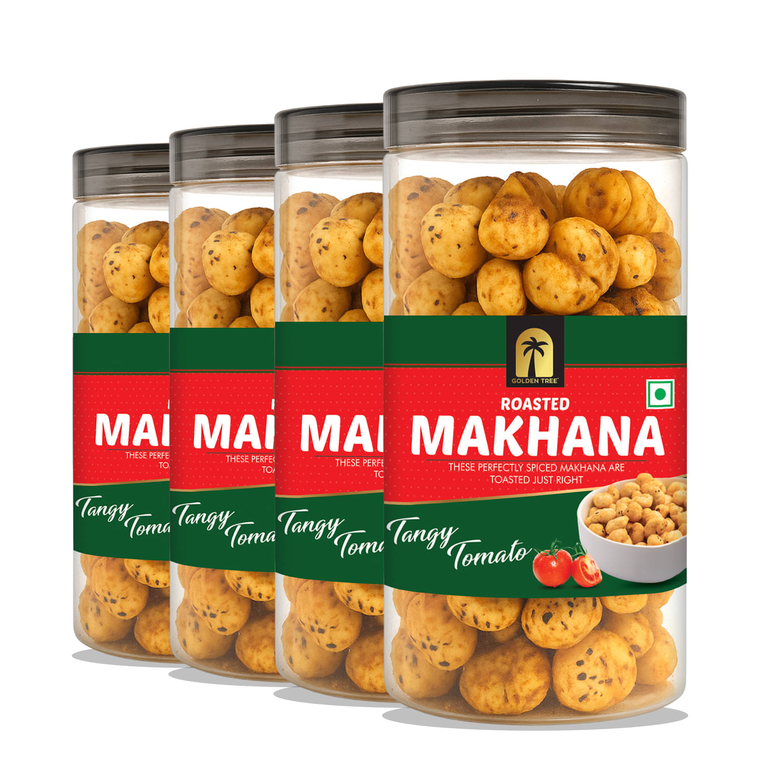     			Golden Tree Handpicked phool makhana/lotus seeds 100 g Pack of 4