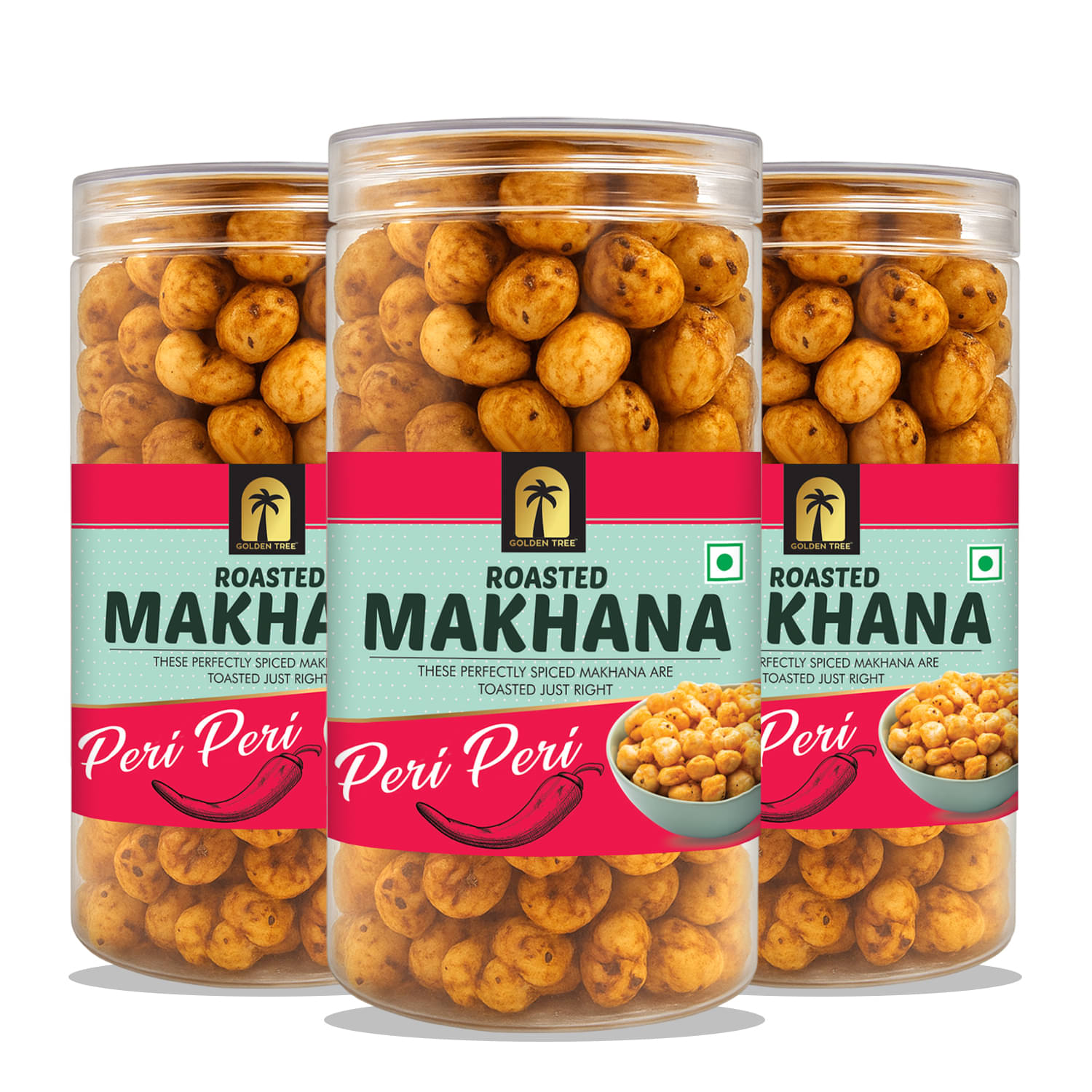     			Golden Tree Handpicked phool makhana/lotus seeds 100 g Pack of 3