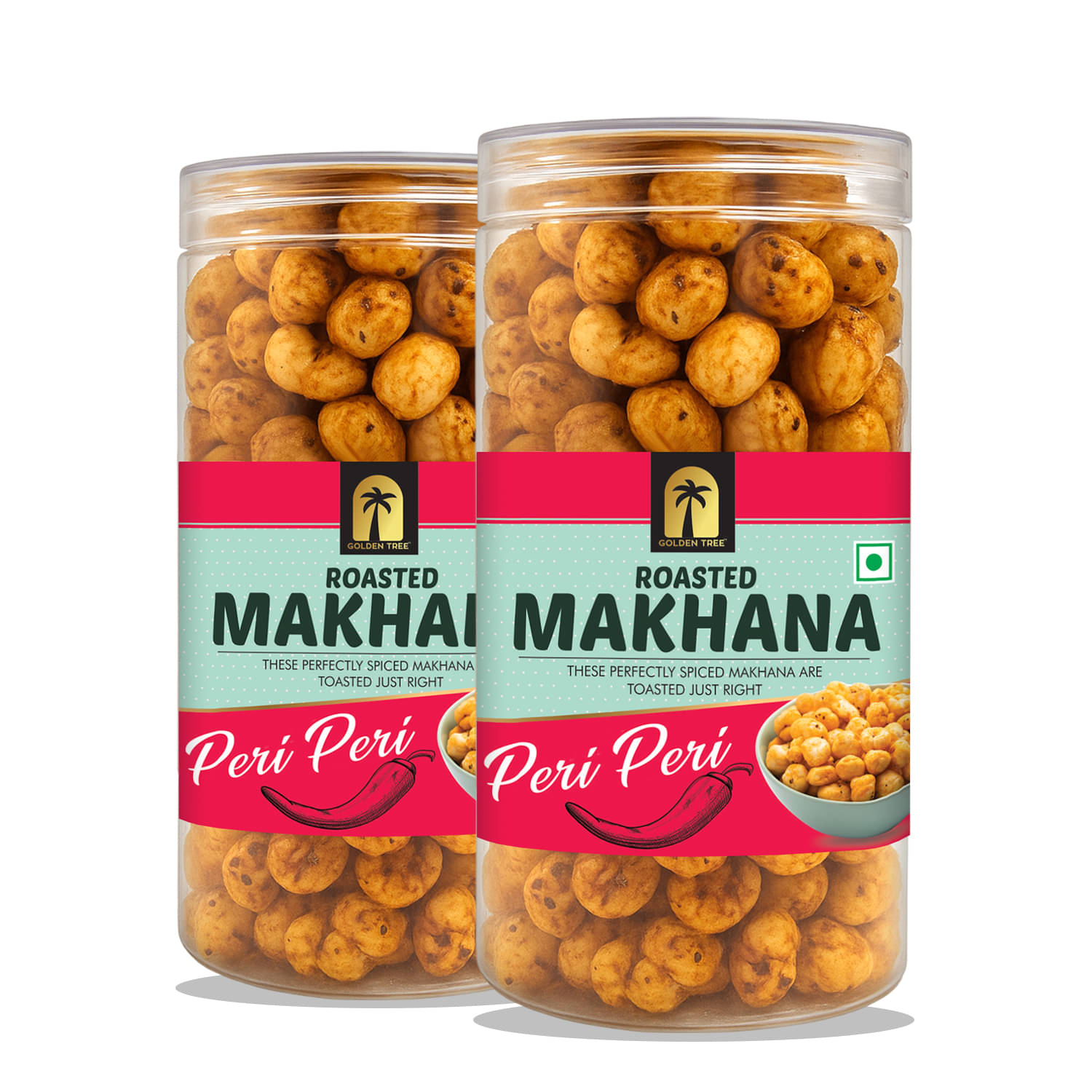     			Golden Tree Handpicked phool makhana/lotus seeds 100 g Pack of 2