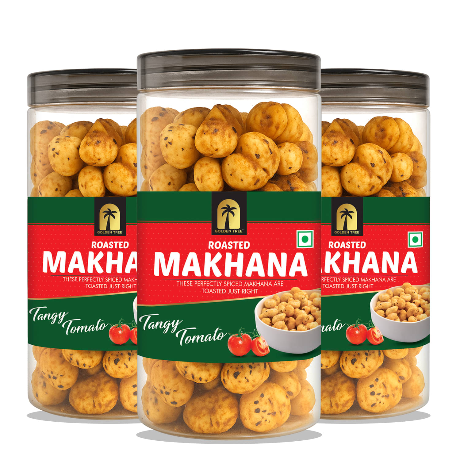     			Golden Tree Handpicked phool makhana/lotus seeds 100 g Pack of 3