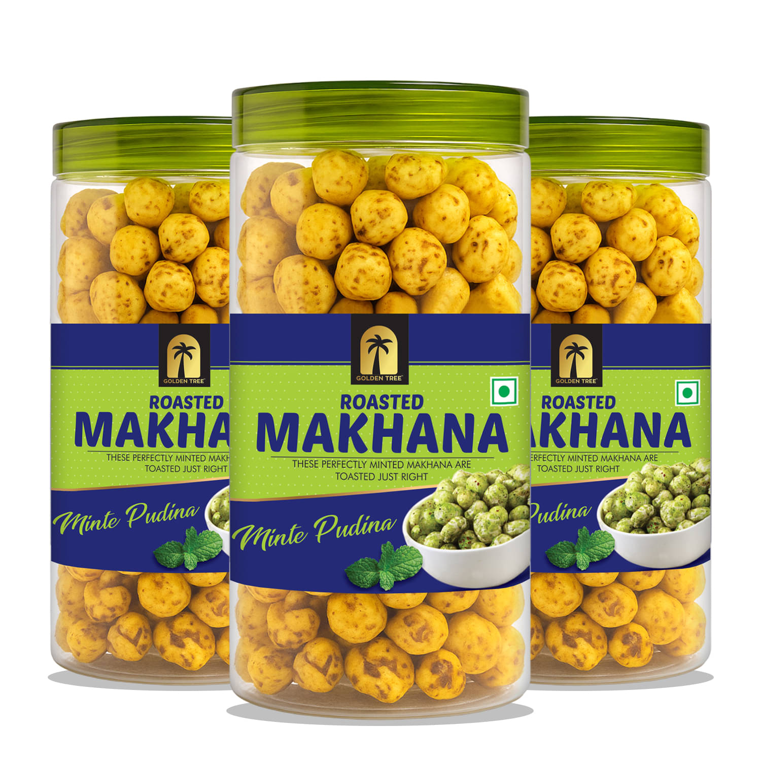     			Golden Tree Handpicked phool makhana/lotus seeds 100 g Pack of 3