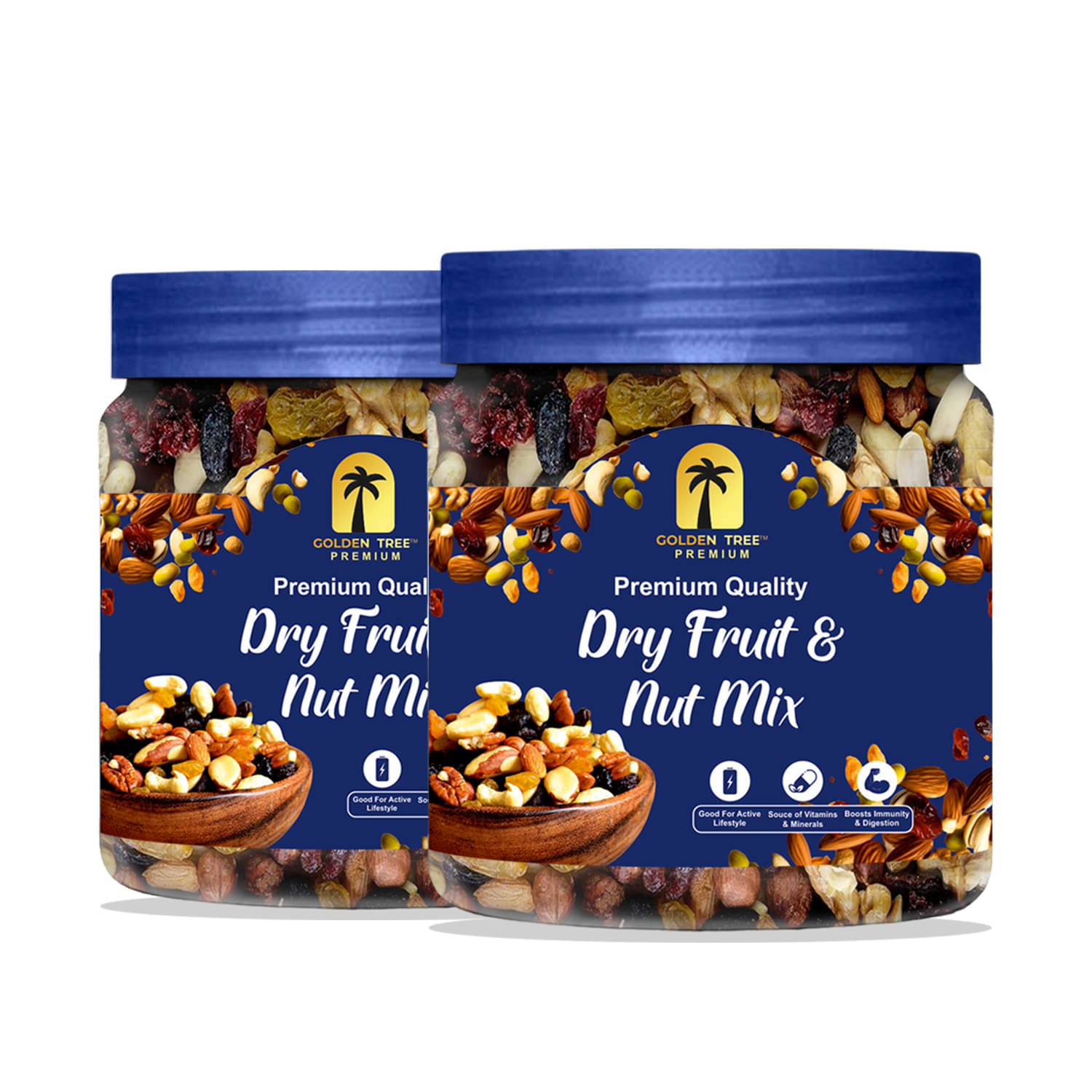     			Golden Tree Mixed Nuts 250 g Pack of 2