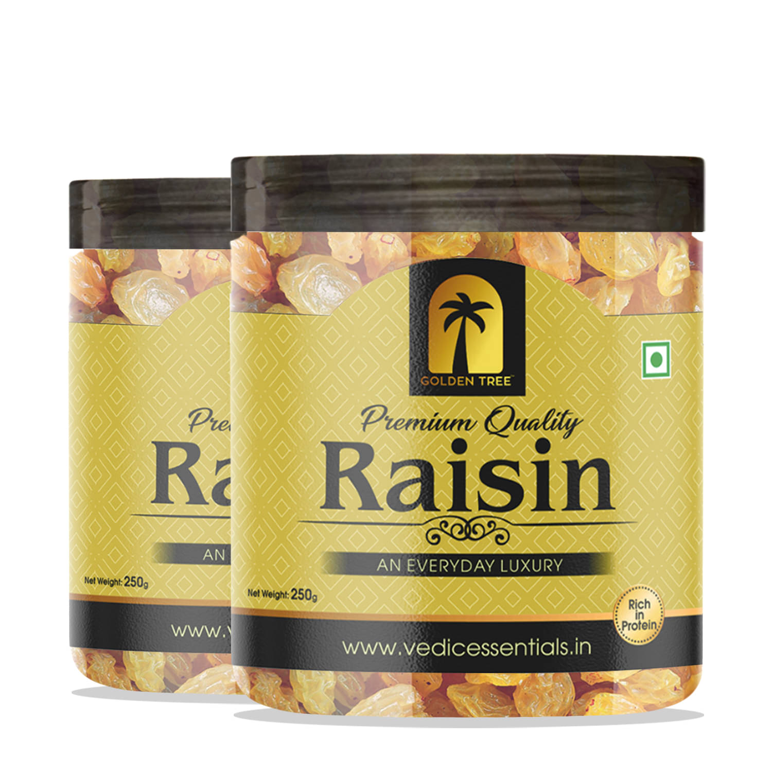     			Golden Tree Raisin (Kishmish) 250 g Pack of 2