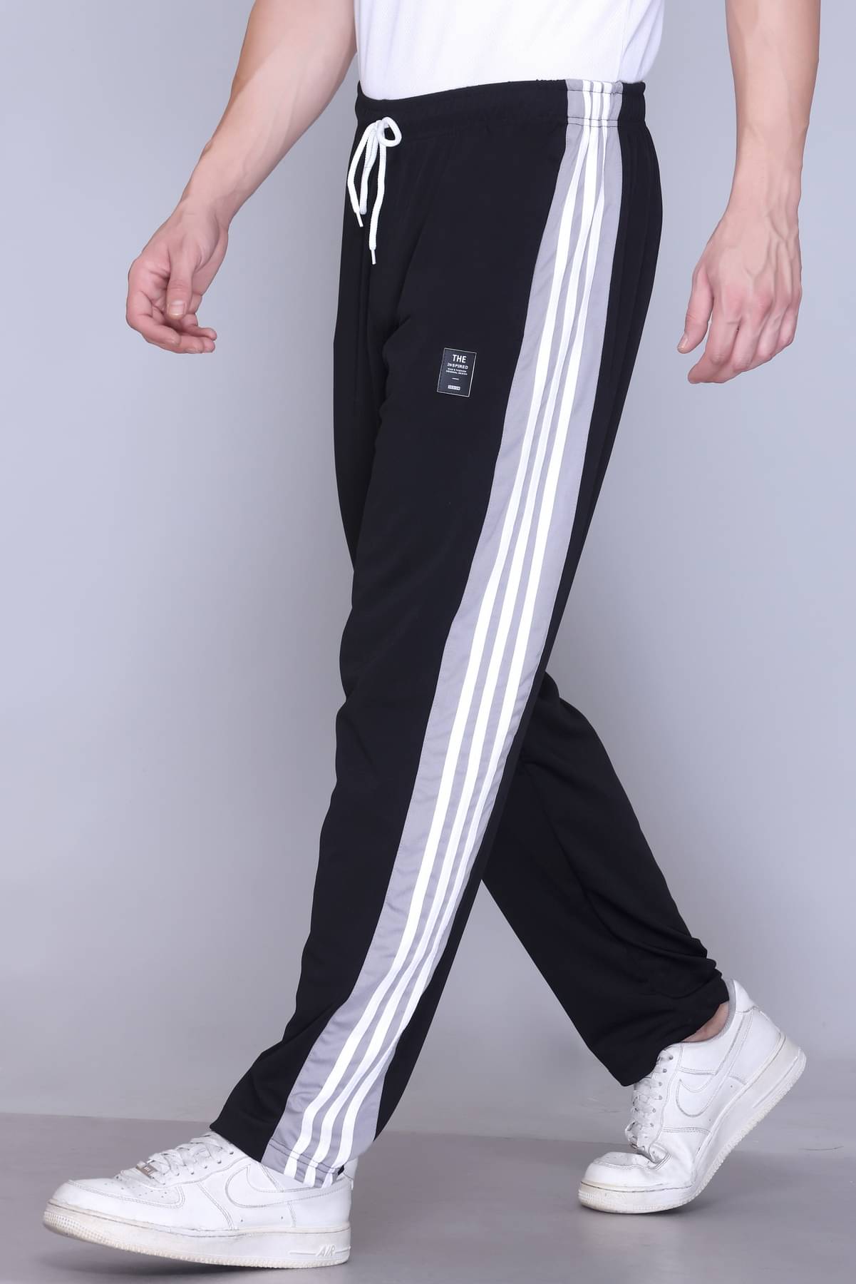 HVBK Black Polyester Men's Trackpants ( Pack of 1 )     			HVBK Black Polyester Men's Trackpants ( Pack of 1 )