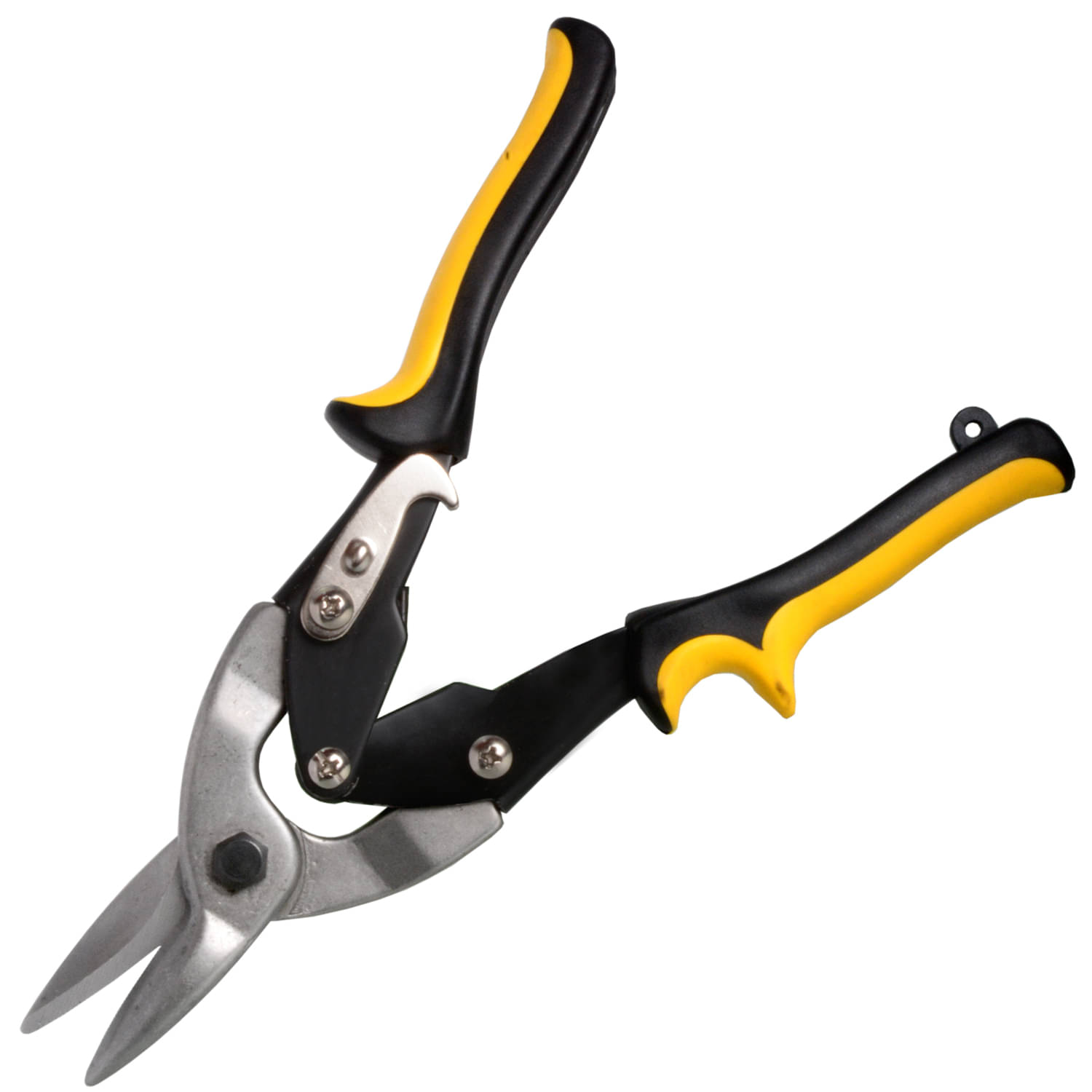     			Heavy Duty 250mm Aviation Tin Snips 10 Inch Professional Straight Cutter Industrial Quality Alloy Blade for Cold Rolled Stainless Steel Metal Shears Cutting with Vinyl Grip
