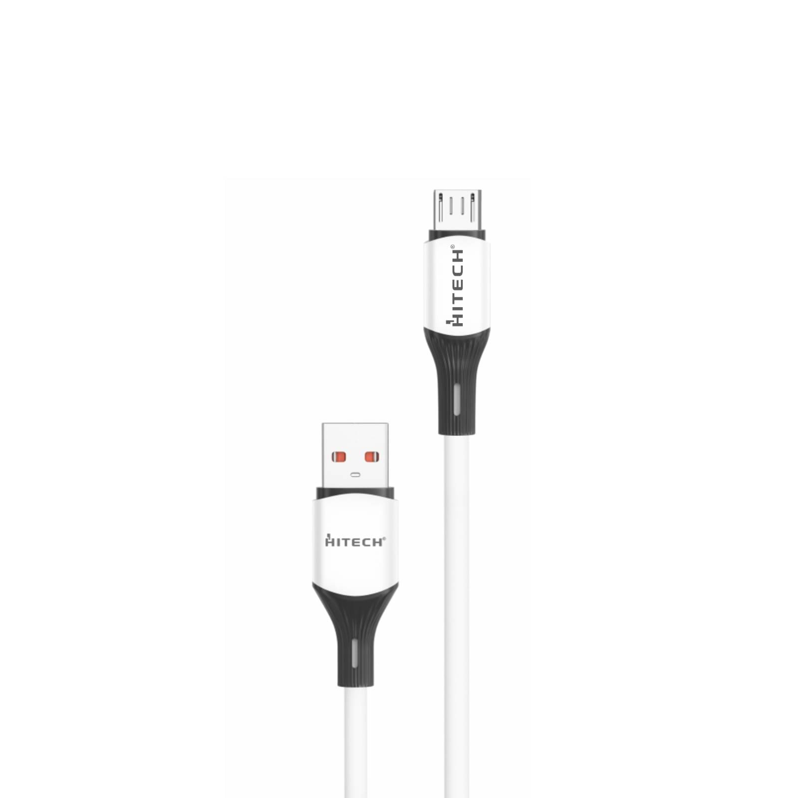     			Hitech Micro Usb 27 w First Charging Silicon Cable, Length 1 M