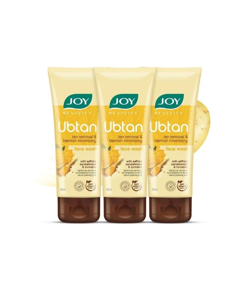     			Joy - Tan Removal Face Wash + Scrub For All Skin Type ( Pack of 3 )