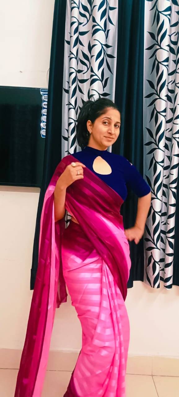 Kashvi Sarees Georgette Striped Ilkal Saree With Unstitched Blouse Piece ( PEACH ) Kashvi Sarees Georgette Striped Ilkal Saree With Unstitched Blouse Piece ( PEACH )