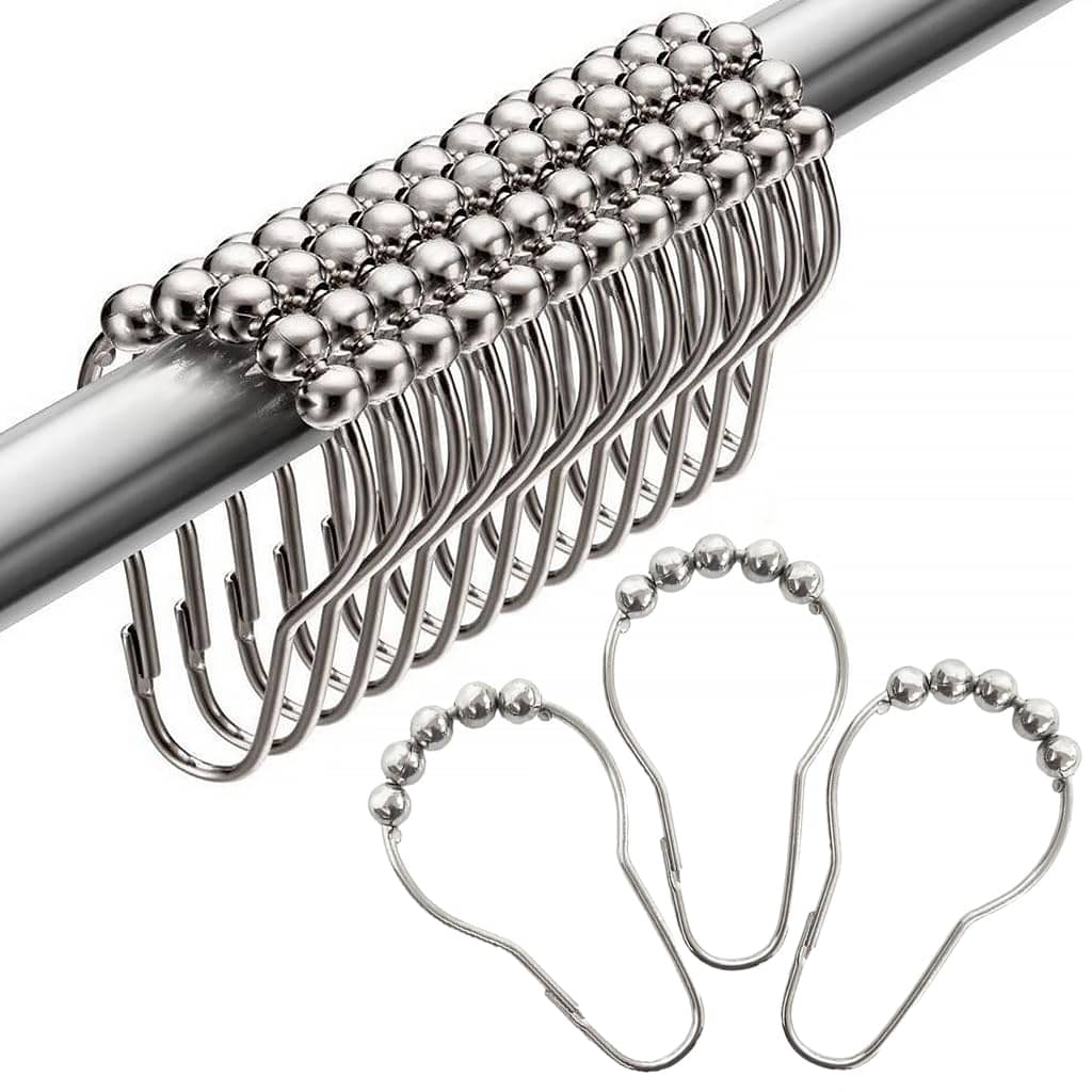     			MANDEV Set of 12 Stainless Steel Hooks
