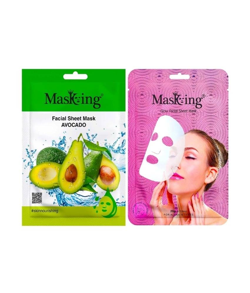     			Masking - Fairness Sheet Mask For All Skin Type ( Pack of 2 )