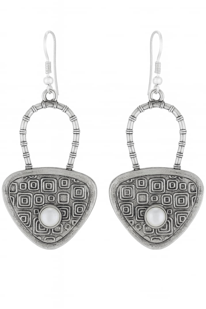     			Medbuddy Silver Huggies Earrings ( Pack of 1 )