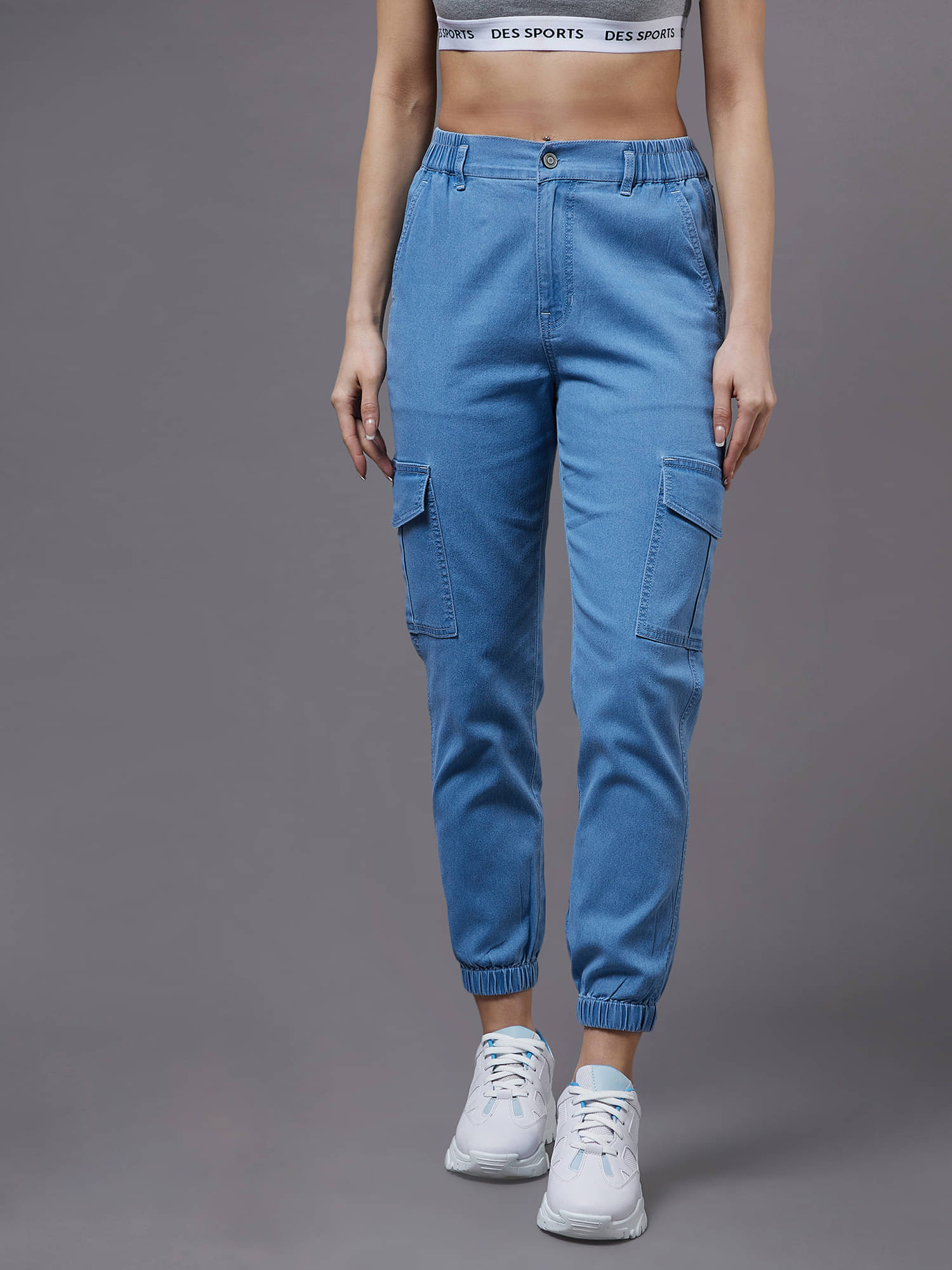     			Miss Chase Women's Regular Fit High-Rise Jeans ( Blue )