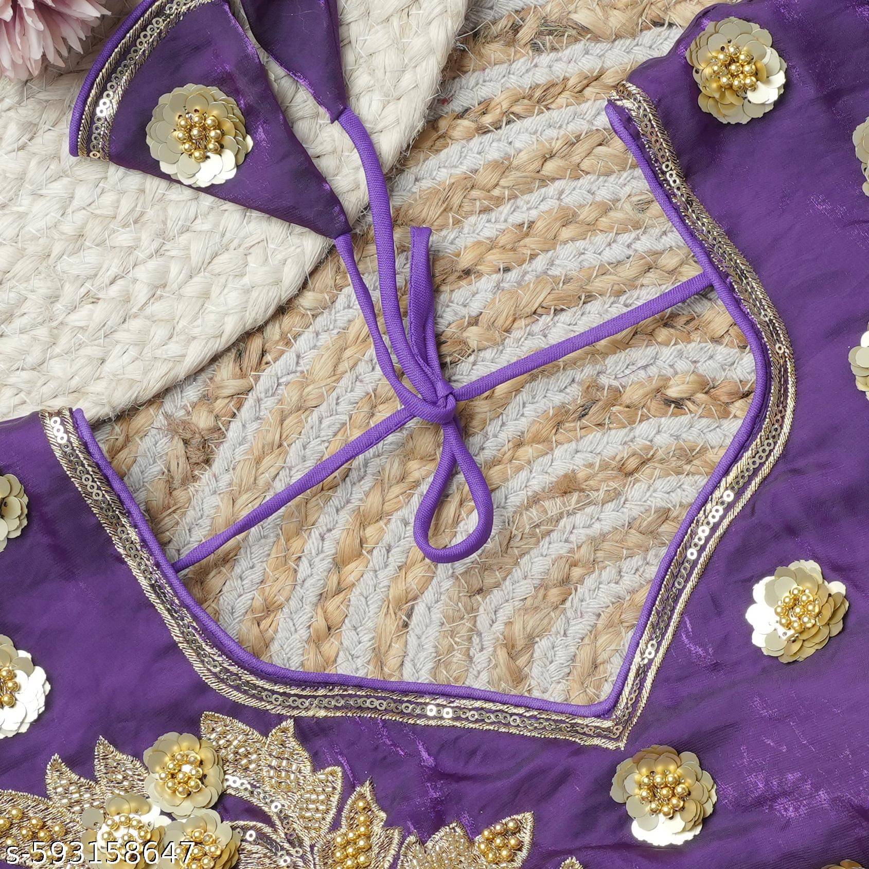 Modern Mughals Art Silk Readymade with Pad Round Neck Women's Blouse ( Wine )     			Modern Mughals Art Silk Readymade with Pad Round Neck Women's Blouse ( Wine )