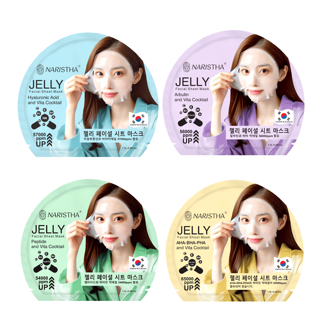 NARISTHA - Moisturizing Sheet Mask For All Skin Type ( Pack of 4 ) NARISTHA - Moisturizing Sheet Mask For All Skin Type ( Pack of 4 )
